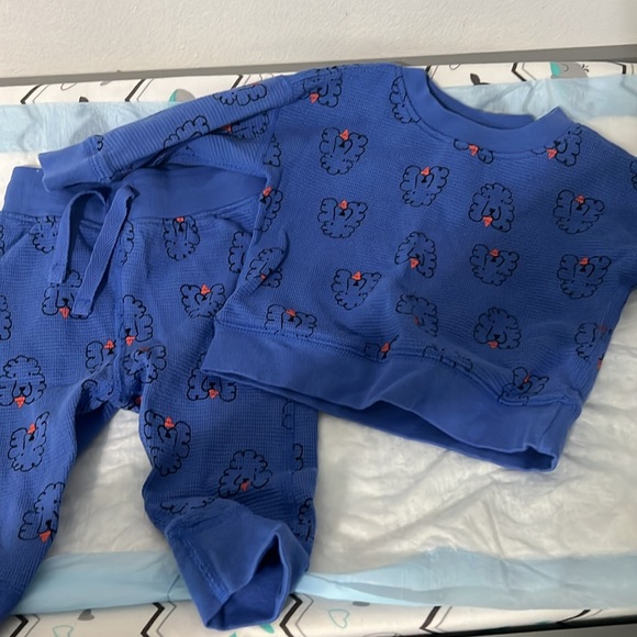 Hanna Andersson - Baby Waffle Knit Top & Pants Set 6-12 months - Never worn - Picture 4 of 4